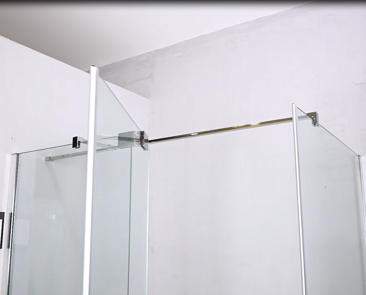 Душова кабіна без піддону KOER SR SC02-120x90x200-TR-01 прозоре скло EASY CLEAN 8мм хром (KR5354) - изображение 6