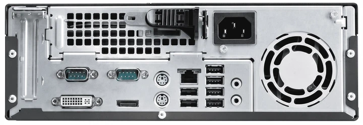 Компьютер Fujitsu Esprimo E920 SFF / Intel Core i5-4590 / RAM 16GB / SSD 128GB / Intel HD Graphics 4600 / DisplayPort / VGA / LAN / Windows 10 / Чёрный (102011466) - Уценка - изображение 3