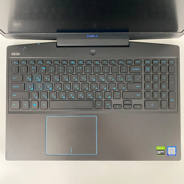 Ігровий ноутбук Б-клас Dell G3 3590 / 15.6" (1920x1080) IPS / Intel Core i7-9750H (6 (12) ядер по 2.6 - 4.5 GHz) / 16 GB DDR4 / 512 GB SSD / nVidia GeForce GTX 1660 Ti Max-Q, 6 GB GDDR6, 192-bit / HDMI / WebCam б/в+Подарунок Бездротова миша USB - Фото 3 Ігровий ноутбук Б-клас Dell G3 3590 / 15.6" (1920x1080) IPS / Intel Core i7-9750H (6 (12) ядер по 2.6 - 4.5 GHz) / 16 GB DDR4 / 512 GB SSD / nVidia GeForce GTX 1660 Ti Max-Q, 6 GB GDDR6, 192-bit / HDMI / WebCam б/в+Подарунок Бездротова миша USB - зображення 3
