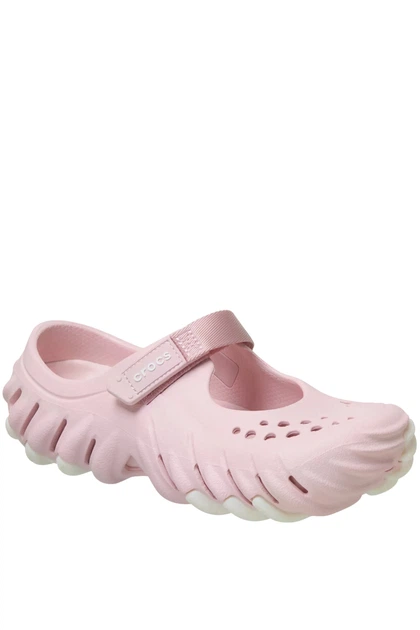 Жіночі крокси Crocs Echo Mary Jane Clog Світло-рожеві 211996 W9/39-40/25-25.5см - зображення 2