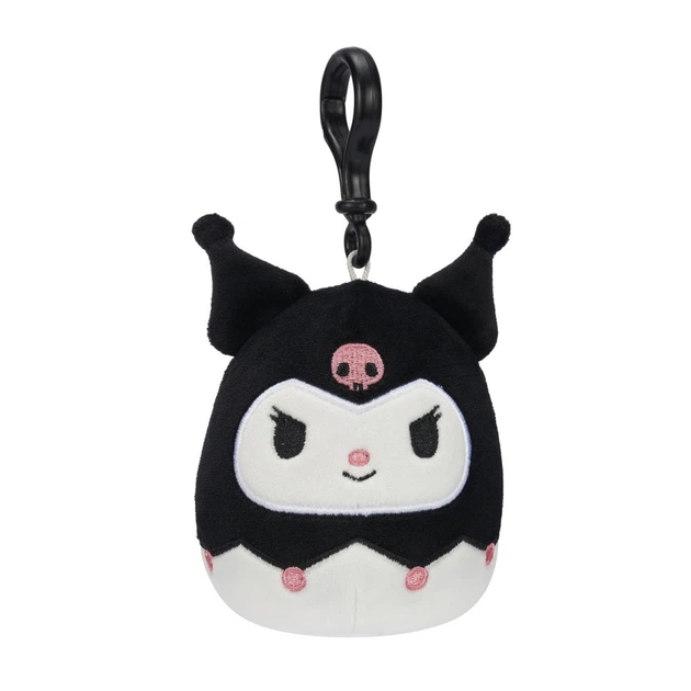 Дитяча м'яка іграшка на кліпсі серії «Хелло Кітті» Куромі Squishmallows SQSN00277, 9 см - Фото 1 Дитяча м'яка іграшка на кліпсі серії «Хелло Кітті» Куромі Squishmallows SQSN00277, 9 см - зображення 1