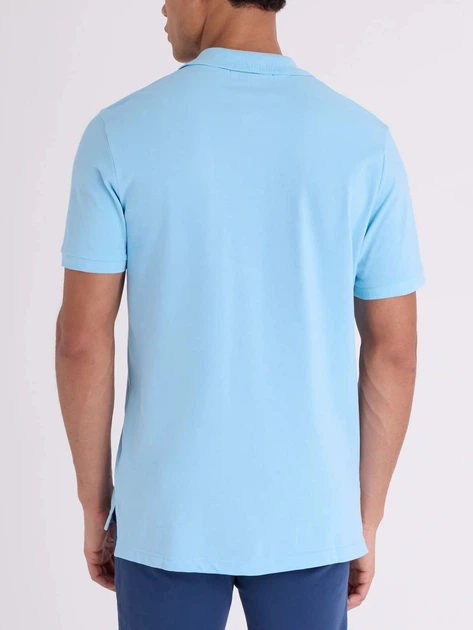 Поло довге чоловіче U.S. Polo Assn 116015-8800A (Mainsail Blue) 2XL Блакитне (786660611540) - Фото 2 Поло довге чоловіче U.S. Polo Assn 116015-8800A (Mainsail Blue) 2XL Блакитне (786660611540) - зображення 2