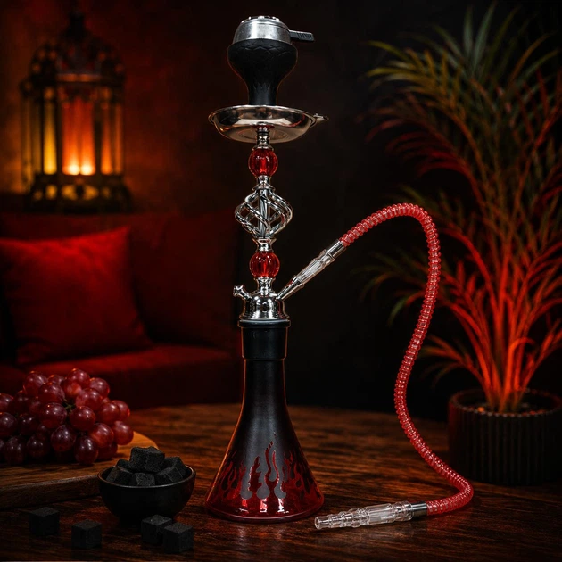 Кальян Hookah Halcyon Red Plus высотой 54 см на 1 персону - изображение 2