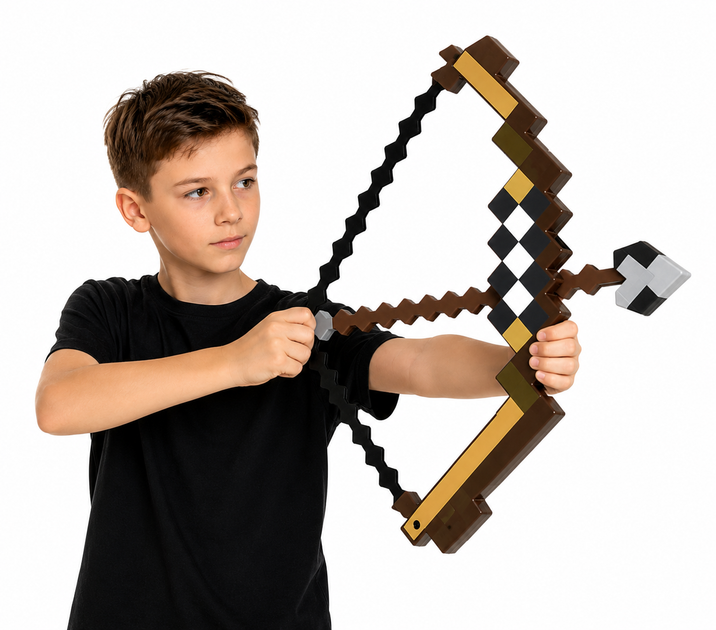 Пластиковий іграшковий лук і стріла Minecraft - зображення 5