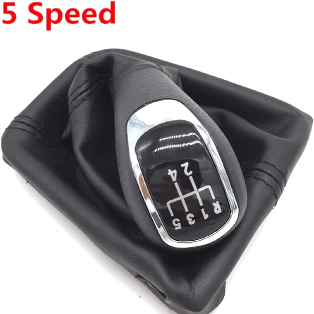 Ручка КПП з пильником у зборі Модельна для Skoda Superb 3T MKII 2008-2012 Екошкіра (5 Швидкостей) FXSKD-01/5 - изображение 3