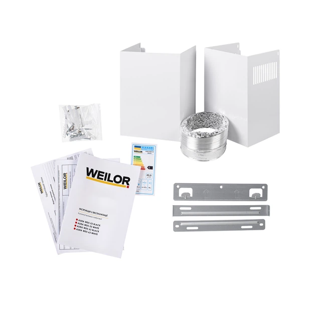 Витяжка декоративна похила WEILOR AURA WDS 53 WHITE - Фото 12 Витяжка декоративна похила WEILOR AURA WDS 53 WHITE - изображение 12
