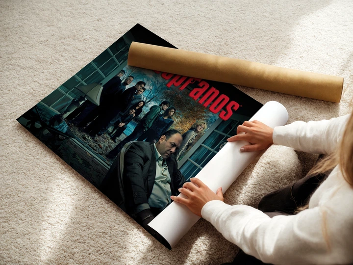 Постер Клан Сопрано, The Sopranos, сериал, криминальная драма, A2 43×60 см (id4873) - изображение 3