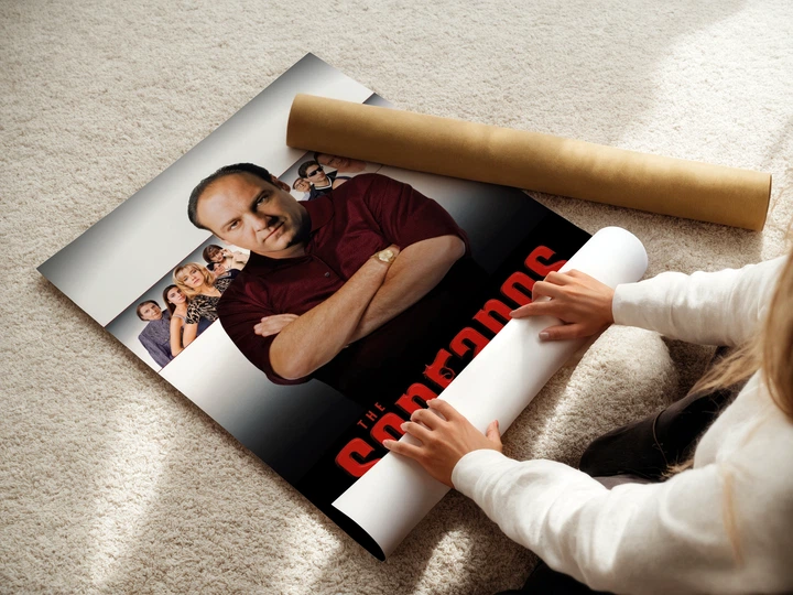 Постер Клан Сопрано, The Sopranos, сериал, криминальная драма, A3 42×30 см (id4875) - изображение 3