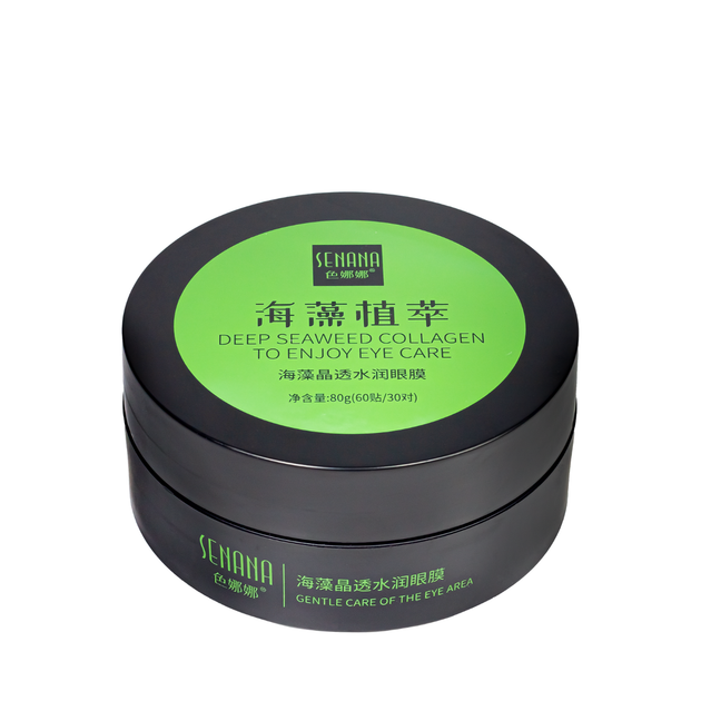 Патчі для шкіри навколо очей з есенцією морських водоростей Senana Deep Seaweed Collagen Eye Mask, 60 шт - изображение 2