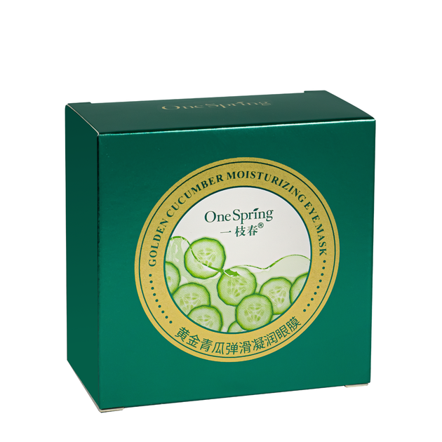 Патчі для шкіри навколо очей освітлювальні One Spring Golden Cucumber Moisturizing Eye Mask (YZC91574) - Фото 3 Патчі для шкіри навколо очей освітлювальні One Spring Golden Cucumber Moisturizing Eye Mask (YZC91574) - зображення 3