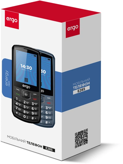 Мобильный телефон Ergo E285 Dual Sim Blue UA - изображение 5