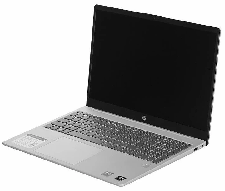 Ноутбук HP OmniBook 3 (C20WBUA), AMD Ryzen AI 5 330 / 15.6" / Touch / RAM 16 ГБ DDR5 / SSD 512 ГБ / AMD Radeon 820M / Windows 11 Home / Сріблястий - Фото 3 Ноутбук HP OmniBook 3 (C20WBUA), AMD Ryzen AI 5 330 / 15.6" / Touch / RAM 16 ГБ DDR5 / SSD 512 ГБ / AMD Radeon 820M / Windows 11 Home / Сріблястий - изображение 3