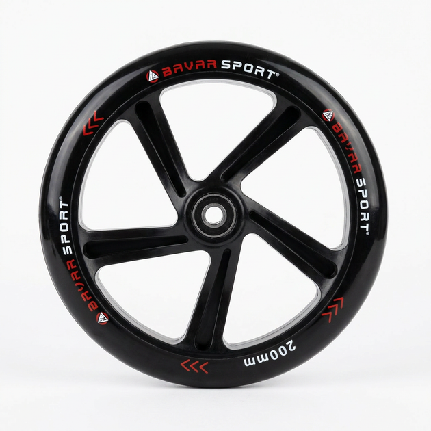 Колесо для самокату 200мм із підшипником ABEC-11 Bavar Sport 9812 - зображення 5