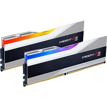 Оперативная память G.Skill 32 GB (2x16GB) DDR5 6000 MHz Trident Z5 RGB Silver (F5-6000J3636F16GX2-TZ5RS) - Фото 1 Оперативная память G.Skill 32 GB (2x16GB) DDR5 6000 MHz Trident Z5 RGB Silver (F5-6000J3636F16GX2-TZ5RS) - изображение 1