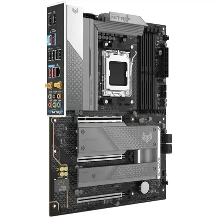 Материнська плата Sapphire NITRO+ B850A WIFI7 (52123-03) - Фото 3 Материнська плата Sapphire NITRO+ B850A WIFI7 (52123-03) - зображення 3