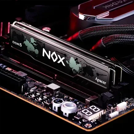 Оперативная память Apacer 32 GB (2x16GB) DDR5 5600 MHz Nox Black (AH5U32G56C522MBAA-2) - Фото 5 Оперативная память Apacer 32 GB (2x16GB) DDR5 5600 MHz Nox Black (AH5U32G56C522MBAA-2) - изображение 5