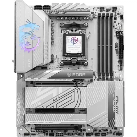 Материнська плата MSI MPG X870E EDGE TI WIFI (911-7E59-002) - Фото 2 Материнська плата MSI MPG X870E EDGE TI WIFI (911-7E59-002) - зображення 2