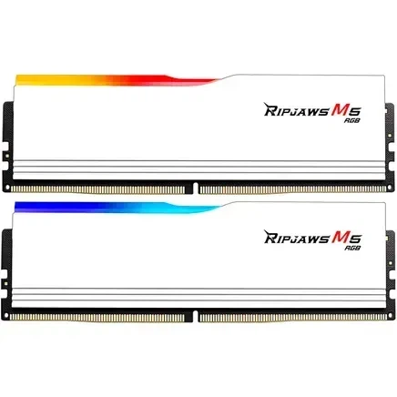Оперативна пам'ять G.Skill 32 GB (2x16GB) DDR5 6400 MHz Ripjaws M5 RGB White (F5-6400J3239G16GX2-RM5RW) - зображення 2