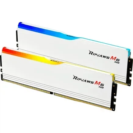 Оперативна пам'ять G.Skill 32 GB (2x16GB) DDR5 6400 MHz Ripjaws M5 RGB White (F5-6400J3239G16GX2-RM5RW) - зображення 3