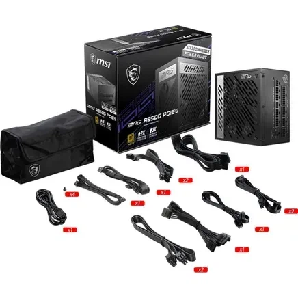 Блок питания MSI MPG A850G PCIE5 (MPG A850G PCIE5) - изображение 5