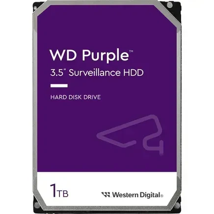 Жесткий диск WD Purple (WD10PURZ) - Фото 1 Жесткий диск WD Purple (WD10PURZ) - изображение 1