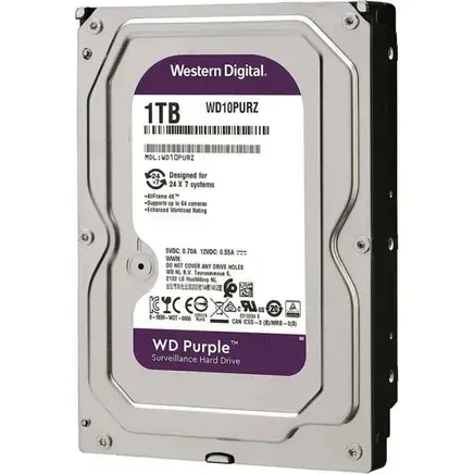 Жесткий диск WD Purple (WD10PURZ) - Фото 3 Жесткий диск WD Purple (WD10PURZ) - изображение 3