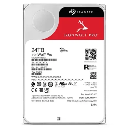 Жесткий диск Seagate IronWolf Pro 24 TB (ST24000NT002) - изображение 4