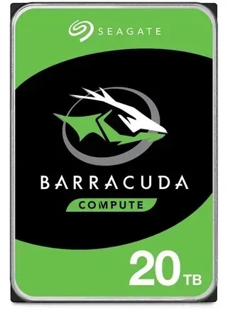 Жесткий диск Seagate Barracuda 20 TB (ST20000DM001) - Фото 1 Жесткий диск Seagate Barracuda 20 TB (ST20000DM001) - изображение 1