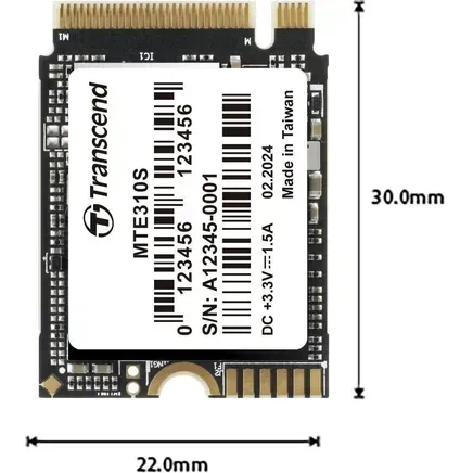 SSD-накопитель Transcend MTE310S 2 TB (TS2TMTE310S) - изображение 4