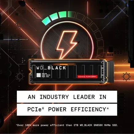 SSD-накопитель WD Black SN8100 with HeatSink 2 TB (WDS200T1XHM-00CMT0) - изображение 9