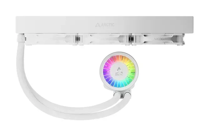 Система жидкостного охлаждения Arctic Liquid Freezer III Pro 360 A-RGB White (ACFRE00188A) - изображение 3