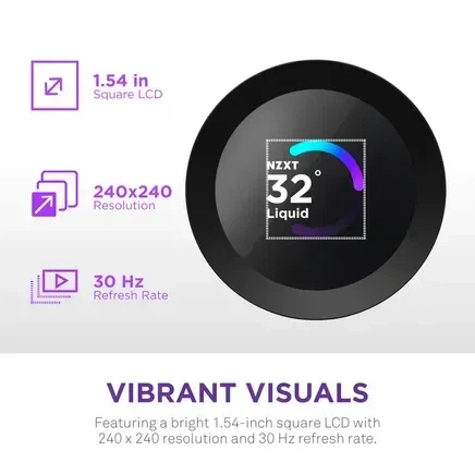 Система рідинного охолодження NZXT Kraken Plus 360 RGB V2 Black (RL-KR360-B2) - зображення 12
