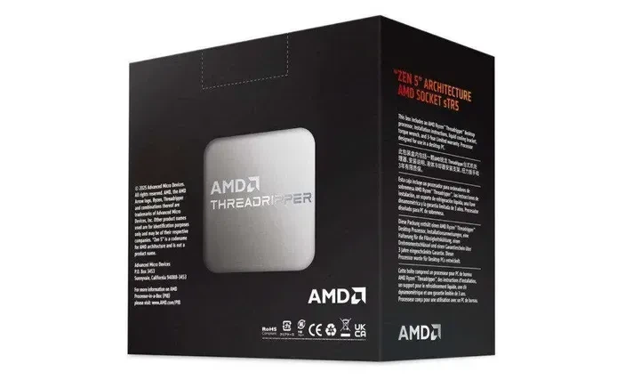 Процесор AMD Ryzen Threadripper 9970X (100-100001594WOF) - зображення 2