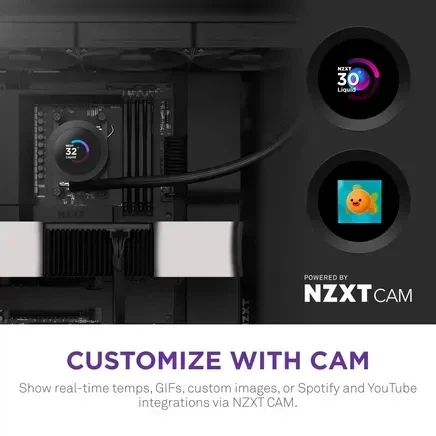 Система рідинного охолодження NZXT Kraken Plus 360 V2 Black (RL-KN360-B2) - Фото 9 Система рідинного охолодження NZXT Kraken Plus 360 V2 Black (RL-KN360-B2) - зображення 9