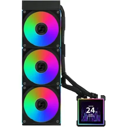 Система рідинного охолодження Lian Li HydroShift II LCD-S 360CL Black (G89.GHS2LCDS36CB.00) - зображення 3