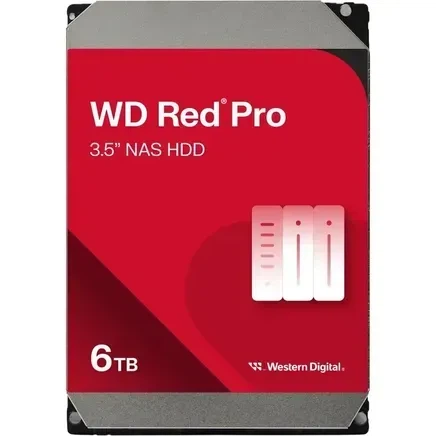 Жесткий диск WD Red Pro 6 TB (WD6005FFBX) - Фото 2 Жесткий диск WD Red Pro 6 TB (WD6005FFBX) - изображение 2