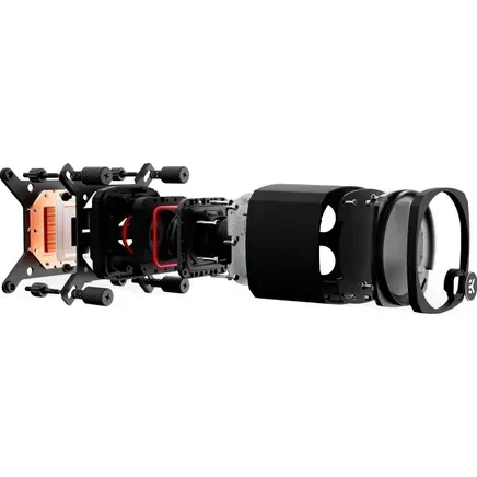 Система жидкостного охлаждения EKWB EK-Nucleus AIO CR360 Dark (3831109900178) - изображение 4