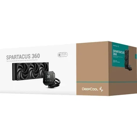 Система жидкостного охлаждения Deepcool Spartacus 360 Black (R-SPT360-BKDSMP-G-1) - изображение 8