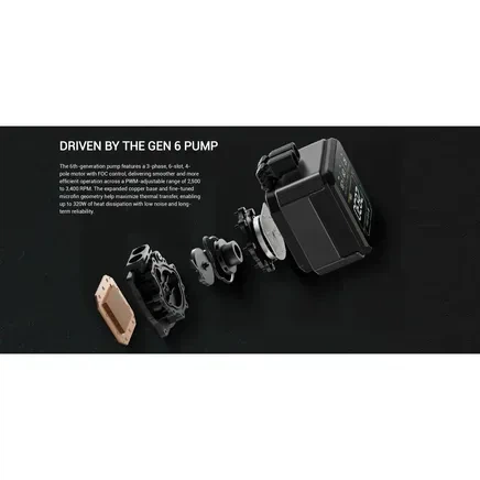 Система жидкостного охлаждения Deepcool Spartacus 360 Black (R-SPT360-BKDSMP-G-1) - изображение 14