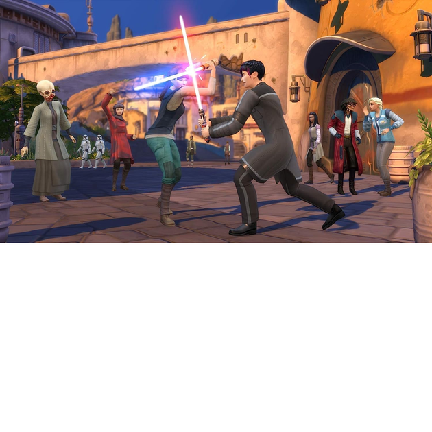 Гра The Sims 4 Plus Star Wars: Journey to Batuu для PS4 \ PS5 (Blu-ray диск) - Б/У - Фото 3 Гра The Sims 4 Plus Star Wars: Journey to Batuu для PS4 \ PS5 (Blu-ray диск) - Б/У - изображение 3