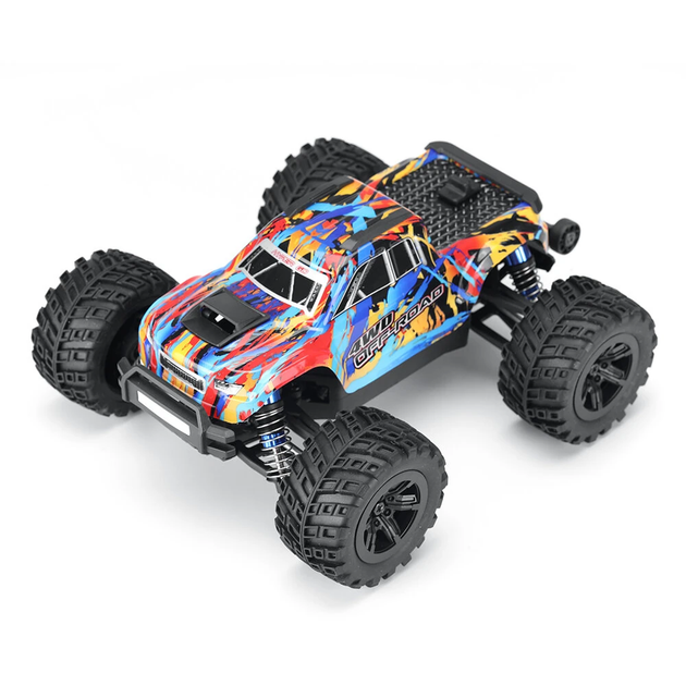 Радиоуправляемая машинка MJX Hyper Go 20208 1:20 4WD Brushless до 39 км/ч, RC внедорожник, монстр-трак на пульте, полный привод, аккумулятор - изображение 4