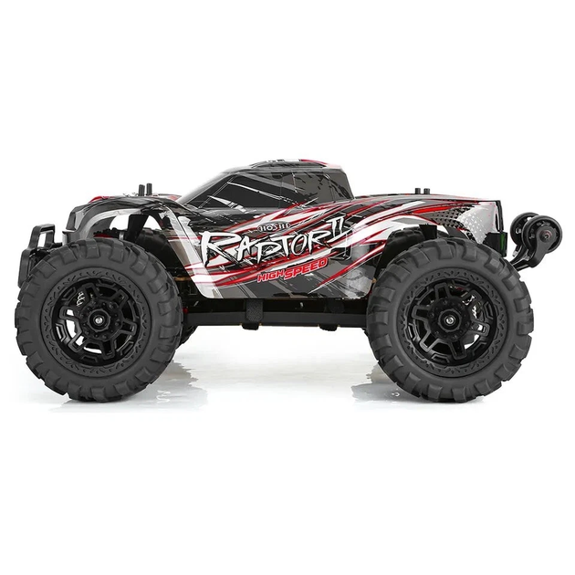 Машинка на радіокеруванні HOSHI RAPTOR II N518 1:8 4WD до 100 км/год, RC монстр-трак Brushless, позашляховик на пульті, повний привід, LiPo 3S, RTR - зображення 2