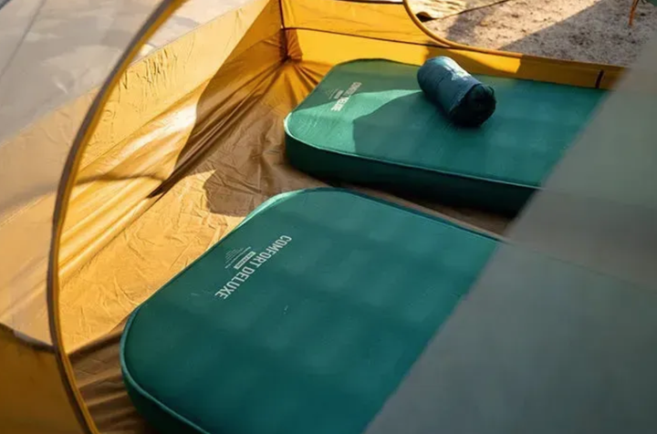 Коврик самонадувающийся Sea to Summit Comfort Deluxe Self Inflating Mat, Rain Forest, Large Rectangular Wide (STS 002908) - изображение 10