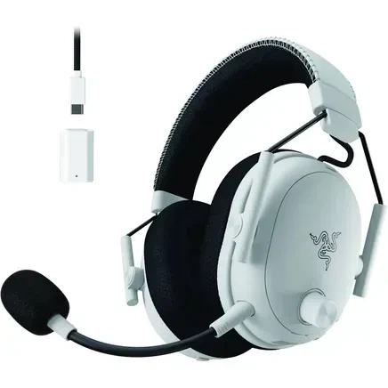 Наушники Razer Blackshark V3 PRO Wireless White (RZ04-05400200-R3M1) - Фото 2 Наушники Razer Blackshark V3 PRO Wireless White (RZ04-05400200-R3M1) - изображение 2