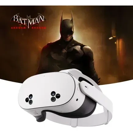Окуляри віртуальної реальності Meta Quest 3S 256GB Batman Arkham Shadow Bundle (SK-1000209-01) - зображення 11