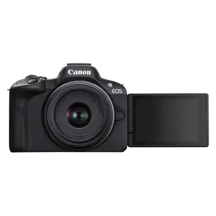 Фотоапарат Canon EOS R50 kit 18-45 IS STM + RF 75-300 (5811C150) - Фото 7 Фотоапарат Canon EOS R50 kit 18-45 IS STM + RF 75-300 (5811C150) - зображення 7