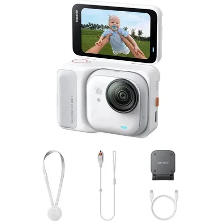Экшн-камера Insta360 GO Ultra Arctic White (CINSABEA/W) - изображение 11