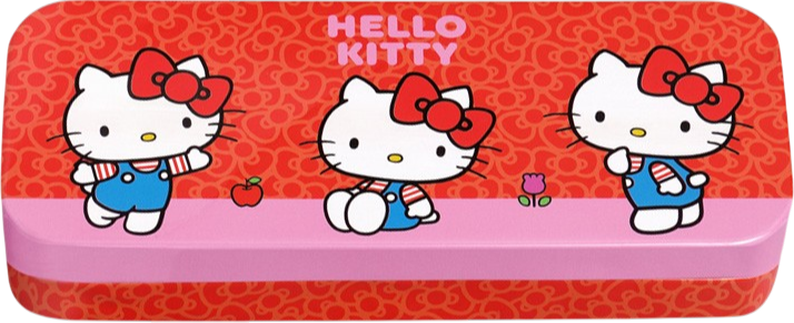Косметичний набір для дітей Air Val International Hello Kitty з 3 рівнями (8411114096032) - зображення 2