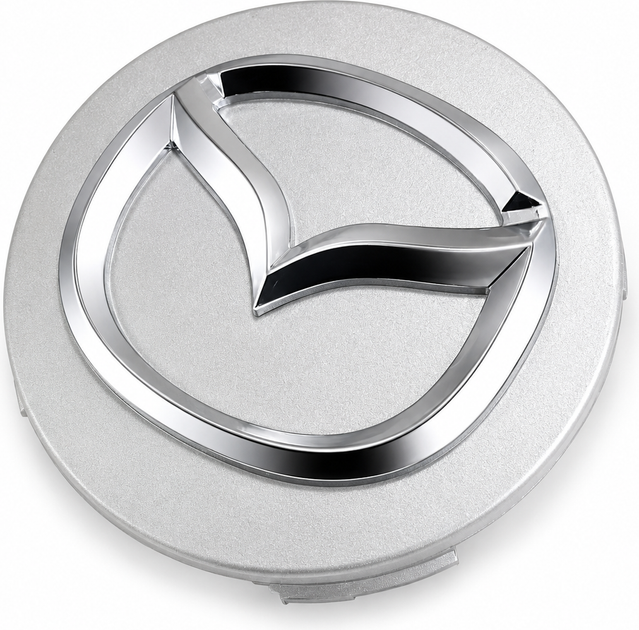 Комплект автомобильных колпаков (заглушек) на литые диски Mazda 167-CAP Silver 57/57 мм 2 шт (RCS-167-CAP) - Фото 3 Комплект автомобильных колпаков (заглушек) на литые диски Mazda 167-CAP Silver 57/57 мм 2 шт (RCS-167-CAP) - изображение 3