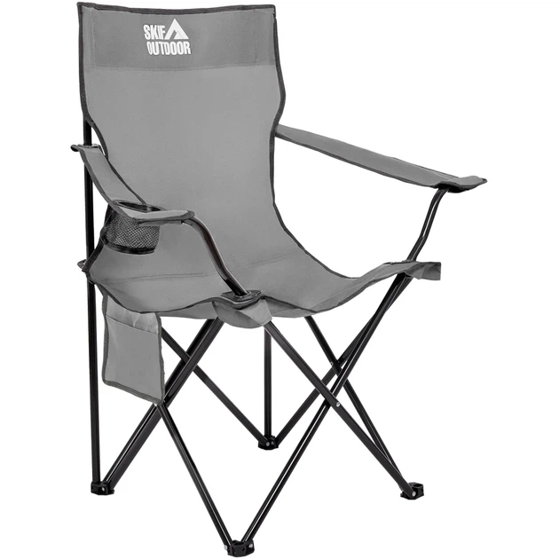 Стул раскл. Skif Outdoor Comfort Plus Gray - Фото 1 Стул раскл. Skif Outdoor Comfort Plus Gray - изображение 1